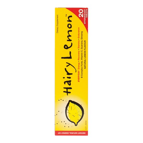 Hairy Lemon 20 Effervescent Tablets